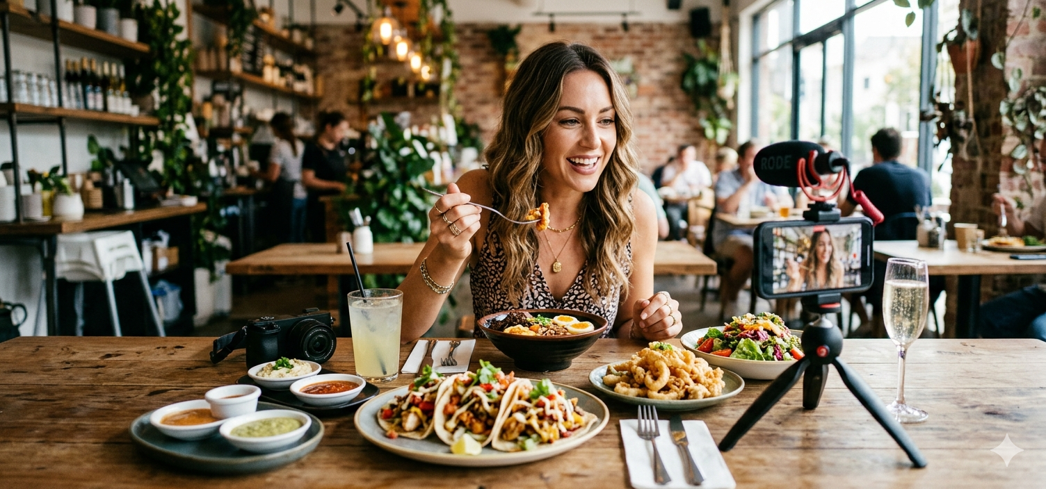 Influencer Food Reviews - RKS Infotech